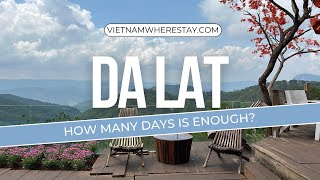 How many days in Da Lat is enough 2 to 3 Days in Da Lat Itinerary [upl. by Aibsel]