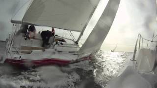 Dehler 32 Elan 310 First 30 an Sun Fast 3200 under testmov [upl. by Adnir]