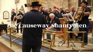 The Causeway Shantymen Haul Away Joe St Patricks Carol Service 2023 [upl. by Dirtsa699]