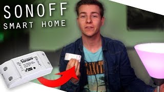 SonOff aansluiten 1  DIY Smart Home  Tips amp Trucs  Davey Raaijmakers [upl. by Lamoureux]