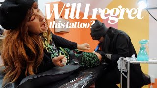 Will I regret this Tattoo  Weekly vlog 35 2023 [upl. by Llenoil80]