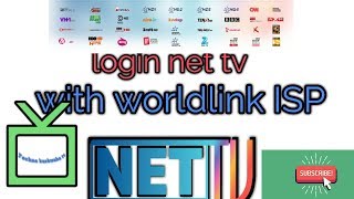 How to login net tv Nepal with worldlink ISP [upl. by Honor]