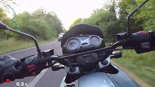 BMW F 650GS  Brusthalterung GoPro Hero5 [upl. by Adall932]