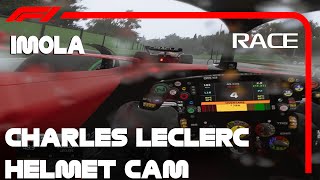 Charles Leclerc Onboard Race Emilia Romagna GRAND PRIX VR F123 [upl. by Kahlil]