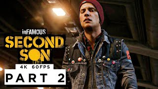 INFAMOUS SECOND SON PS5 Walkthrough Gameplay Part 2  4K 60FPS [upl. by Angi]