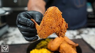 The Secret to the Perfect Fried Chicken Wings [upl. by Kenrick]