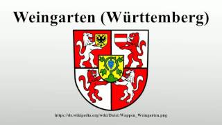 Weingarten Württemberg [upl. by Issor]