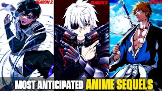 Most Anticipated Anime Sequels Coming in this Fall Season 2024 🤩🔥 [upl. by Ahcsatan]