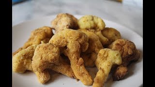 Crispy Fried Cauliflower Recipe  SisterDIYcom [upl. by Marchak]