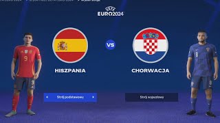 Mecz Euro 2024 Hiszpania vs Chorwacja 15062024 Godzina 1800 [upl. by Ettezus]