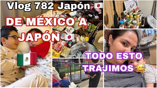 🇯🇵 Llegamos a Japón🇯🇵 Adiós Mexico 🥲 Todo esto traje de MEXICO 🇲🇽 Nos Pasamos 😅 [upl. by Ahsia129]