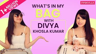 Whats in my bag with Divya Khosla Kumar  S02E07  Fashion  Pinkvilla [upl. by Farmann]