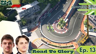 Caterham Road To Glory S4  F1 Manager 2024  Ep13 [upl. by Lulu811]