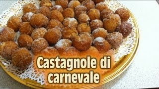 Castagnole di carnevale la ricetta dellex pasticcere [upl. by Geffner]