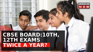 CBSE Multiple Board Format  Exams To Be Held TwiceAYear From 202425 Batch [upl. by Grannia865]