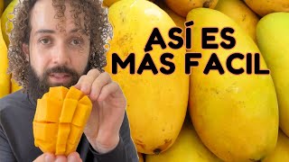 Cómo COMER MANGO correctamente TUTORIAL Rosvin [upl. by Akisey]