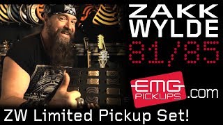 Zakk Wylde Limited EMG pickup set [upl. by Britte769]