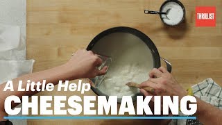 How to Make Cheese at Home  A Little Help Cheesemaking [upl. by Cynera486]