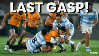 ARGENTINA v AUSTRALIA  MATCH REPORT  The Rugby Championship 2024 Round 3 [upl. by Hocker482]