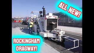 Rockingham Dragway  Theyre updating everything [upl. by Aillil]