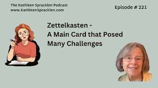 Zettelkasten  A Main Card that Posed Many Challenges [upl. by Gnav]