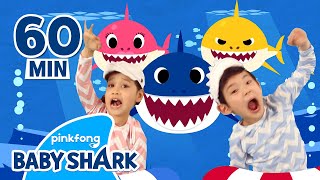 Baby Shark Doo Doo Doo and More  Compilation  Baby Shark 1 Hour  Baby Shark Official [upl. by Ytirev145]