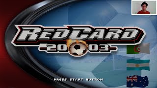 REDCARD SOCCER 2003 PS2  TARKAM VERSI SUPER SOCCER ⚽ [upl. by Newbold21]