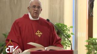 “Non fermiamoci sulla porta” Omelia di Papa Francesco del 28 ottobre 2014 [upl. by Neelsaj]