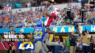 Arizona Cardinals vs Los Angeles Rams  2022 Week 10 Game Highlights [upl. by Territus]