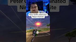 Peter Griffin vs ninja fortnite shorts [upl. by Hoffer639]