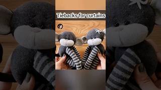 Socks se बनाया Curtains Tiebacks shorts diy youtubeshorts shortvideo Kalyaniscorner [upl. by Tegirb]