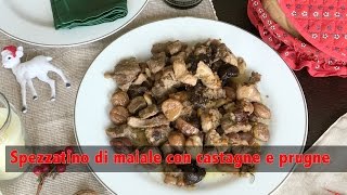 Spezzatino di maiale con prugne e castagne [upl. by Uy]