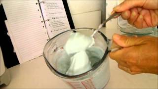 Making Spearmint and Pumice Pedi Scrub [upl. by Pazit]