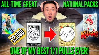 THESE NEW CASE BREAKER NATIONAL PACKS ARE ALLTIME GREAT 11 PULL OF THE YEAR 😱🔥 [upl. by Traver]