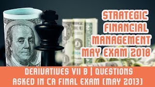 Derivatives VII B  Questions Asked in CA Final Exam May 2013 [upl. by Chemesh]