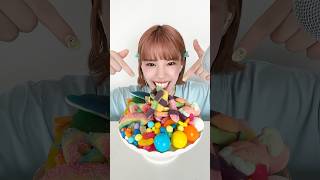 量り売りのお菓子食べまくり🍭mukbang 咀嚼音asmr asmr モッパン 量り売りお菓子 グミ [upl. by Ayanet]