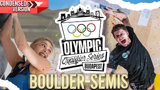 Budapest OQS 2024 Climbing  Boulder Semis │Condensed version [upl. by Janeen]