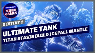 Ultimate Tank Titan Stasis PVE Build with Icefall Mantle and Glaives in Destiny 2 [upl. by Haropizt]