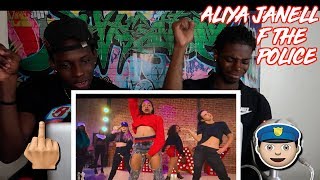 Fck The Police  NWA  Aliya Janell Choreography  Queens N Lettos  REACTION [upl. by Avruch]