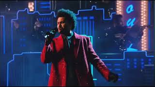 The Weeknd  Earned It LIVE PepsiHalftime Show Super Bowl LV 2021 [upl. by Reggie]