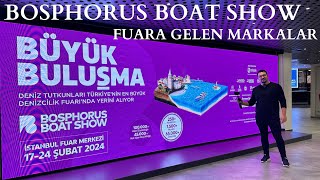 BOSPHORUS BOAT SHOW 2024 TEKNE FUARINI GEZDİK [upl. by Spence]