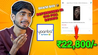 We Bought a ₹22800🔥iPhone 11 Pro Max Brand Box from Yaantra Is it Worth It [upl. by Myles]