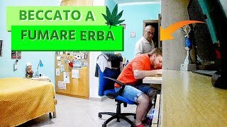 BECCATO A FUMARE ERBA DAI MIEI GENITORI SCHERZO EPICO [upl. by Netsoj]