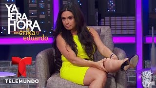 Penelope Menchaca habla de la fuente de su energía  Ya Era Hora  Telemundo [upl. by Lupita]