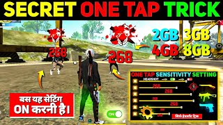 Free Fire Max Auto Headshot Trick 2024 Sensitivity  2gb 4gb 6gb Ram Headshot Sensitivity Setting [upl. by Obau801]