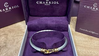 Jewelry Unboxing  Charriol Ibiza Bangle [upl. by Atteloj]