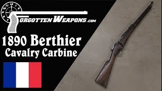 Modele 1890 Berthier Cavalry Carbine [upl. by Schlessinger]