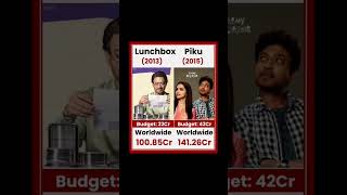 Lunchbox vs Piku movie comprise end box office collections life time collections lunchbox viral [upl. by Alejandrina]