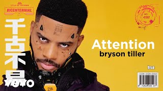 Bryson Tiller  Attention Visualizer [upl. by Theis628]