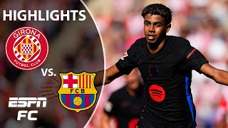 🚨 DOMINATION 🚨 Girona vs Barcelona  LALIGA HIGHLIGHTS  ESPN FC [upl. by Iemaj]